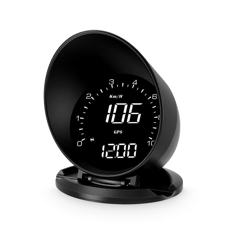 Car HUD head-up display G6 car universal GPS instrument atmosphere light compass display GPS Beidou 5