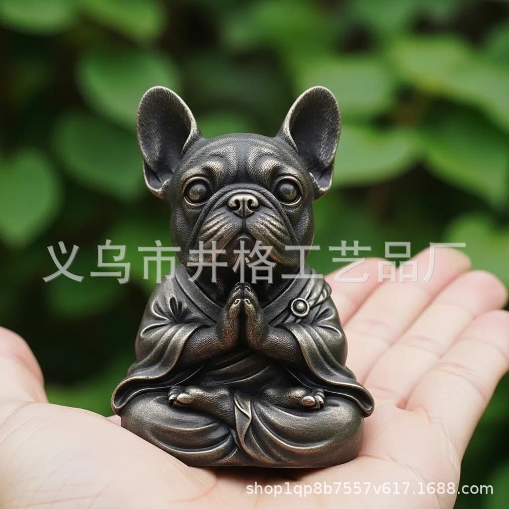 Meditation Cute Dog Decoration 2