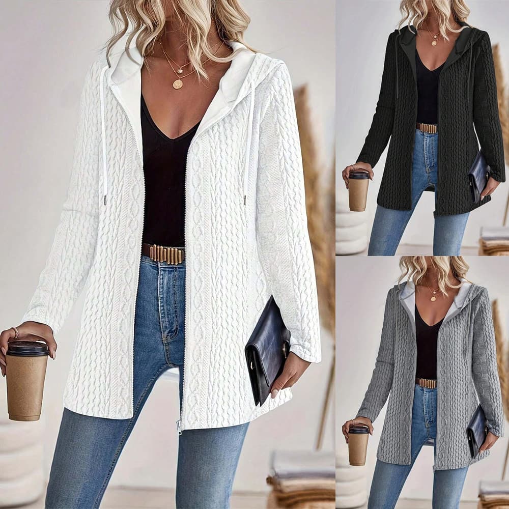 (Cross-border trading), cardigan with hood, jacket, European style, Amazon 1
