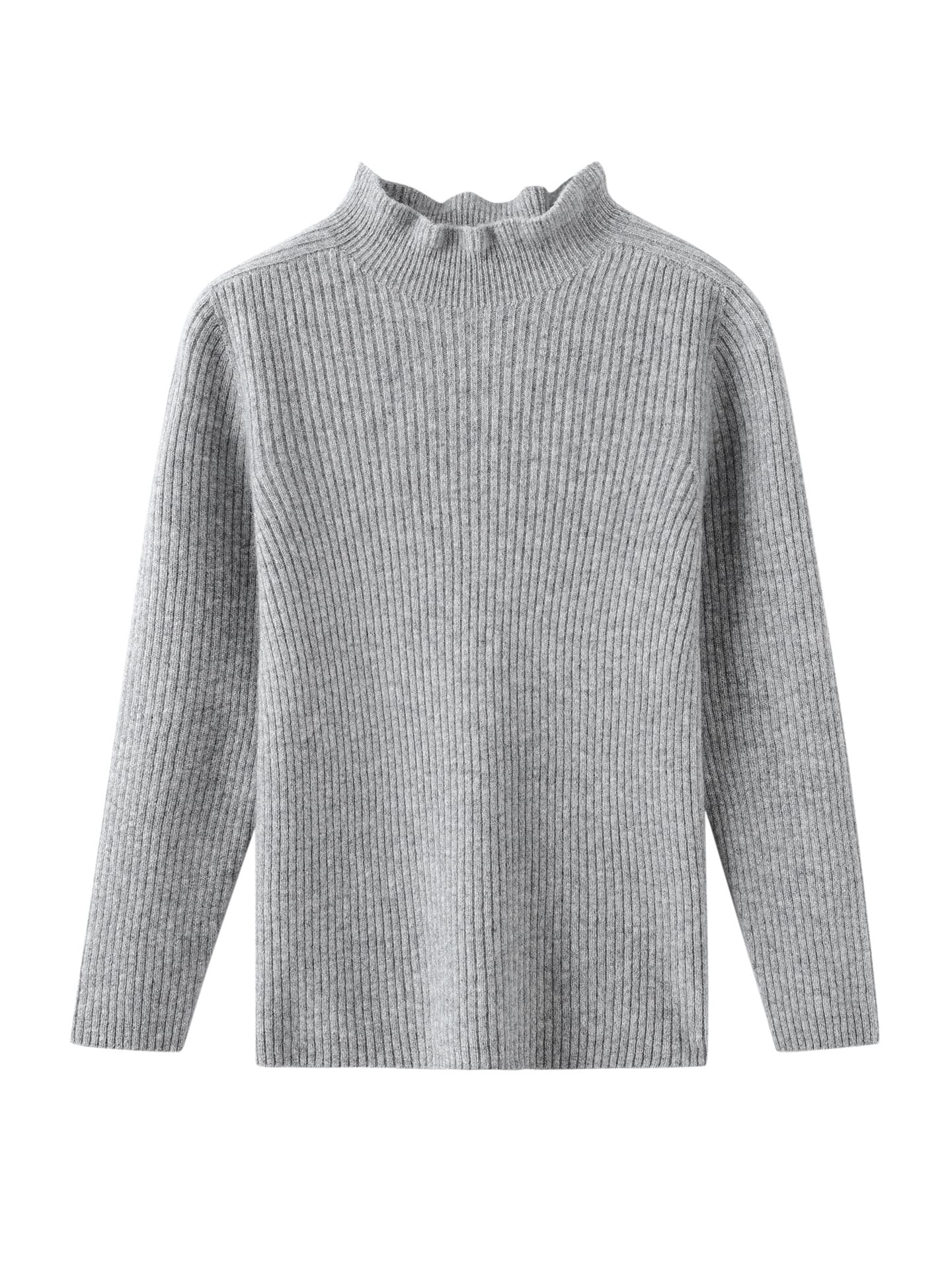 Demi-season sweater, children's knitted thermal underwear, increased thickness, high collar, children's clothing 5