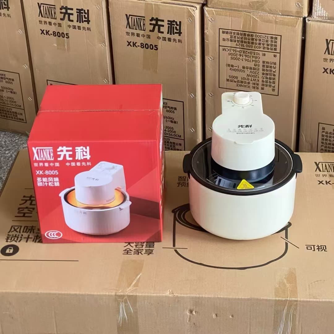 Xianke multifunctional air fryer, smoke-free, large-capacity household anti-dry burning all-in-one air fryer 4