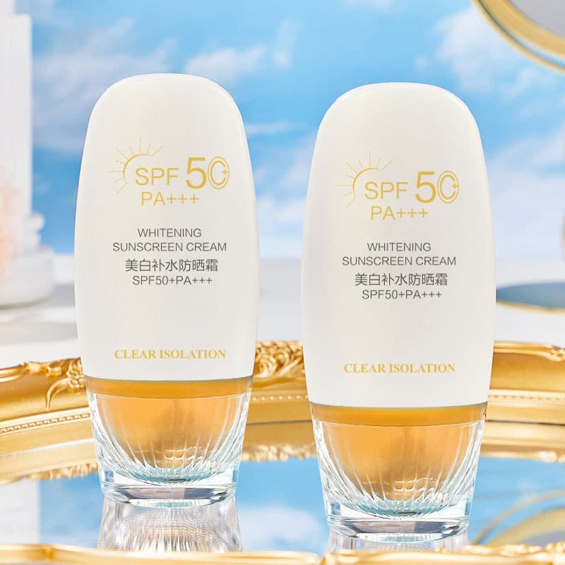 Brightening refreshing waterproof sun protection cream full body, UF-protection