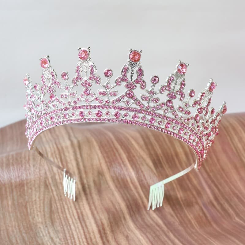 Atmospheric Crown Bride's Head Girl Eighteen -year -old Princess Adult Rites Performance Crown Wedding Wedding Fair Decoration Crown 3