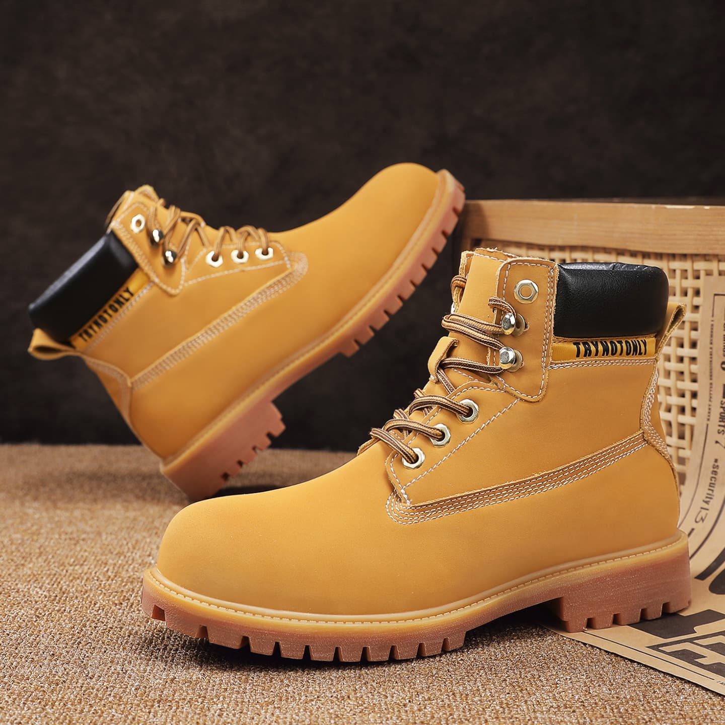 Martens, boots for leisure, American style, genuine leather, for beloved 2