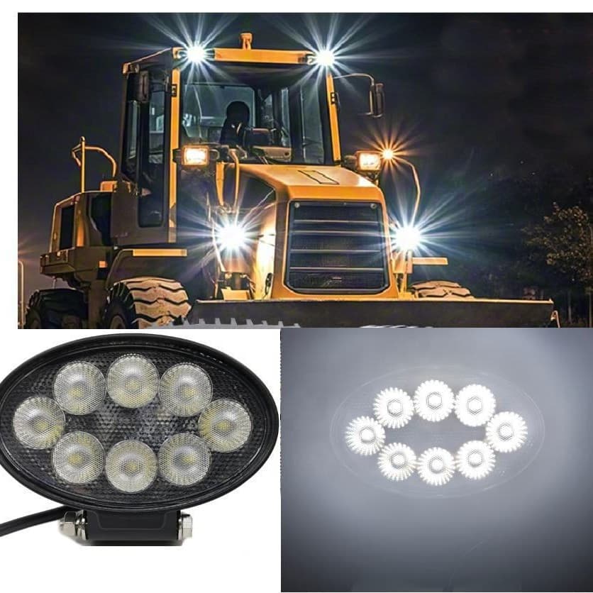 Waterproof LED lamp, round truck, lights, 5 inch, 32W 5