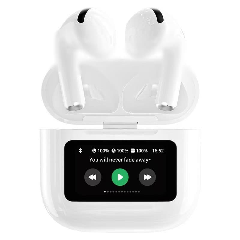 Cross-border foreign trade V8 display A9pro color screen wireless in-ear TWS noise-cancelling Bluetooth headset ANC long battery life 2