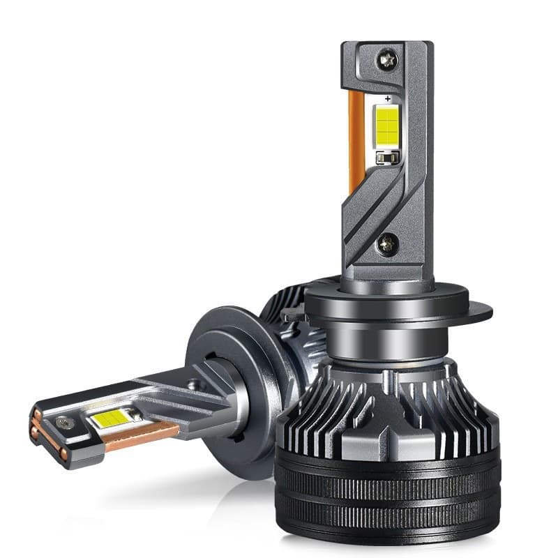 Q7h4 three-copper tube high-power headlight spotlight modified car lights car led headlight factory cross-border hot sale 5