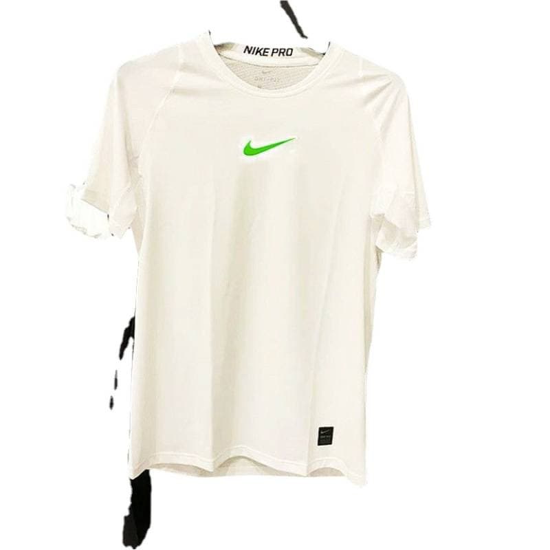 Sports basketball laundry basket, elastic quick dry breathable rostometer for gym, T-shirt, tight, for running, with short sleeve 5