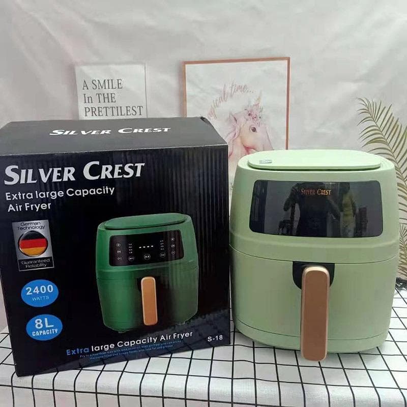8L Silver Crest Air FRYER Home Multifunctional Air Fried Tentacles Intelligent Pot 2