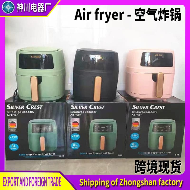 8L Silver Crest Air FRYER Home Multifunctional Air Fried Tentacles Intelligent Pot 1