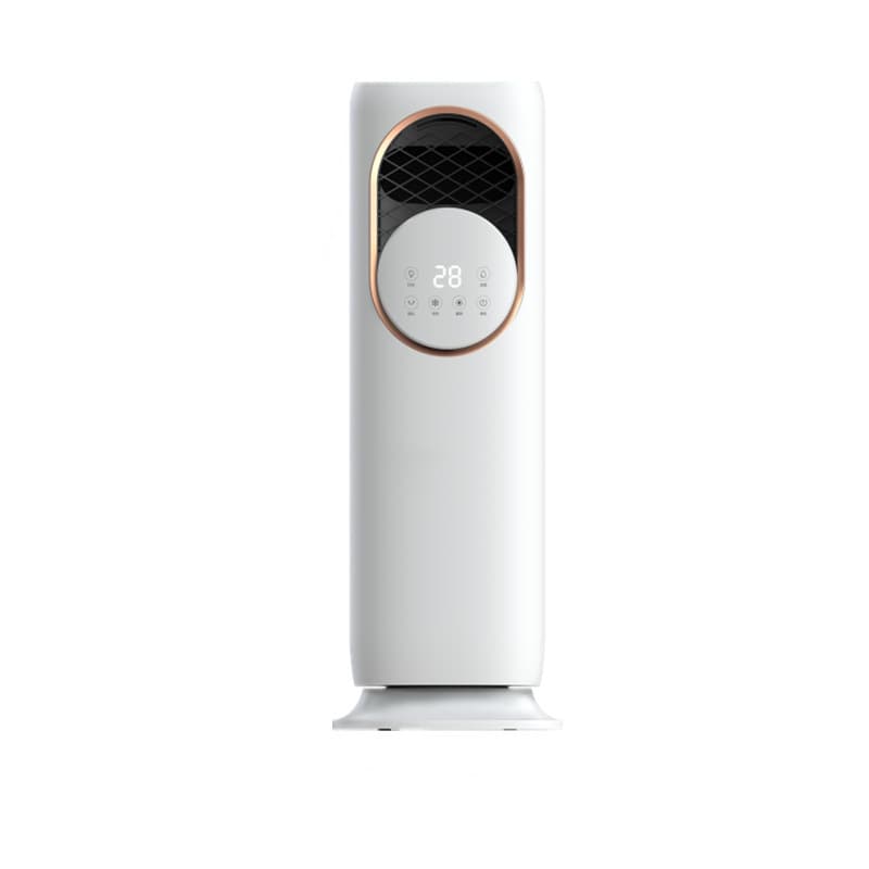 Home remote control air conditioning spray cooling and heating fan, small heating and cooling dual-purpose air conditioning fan, vertical intelligent humidification fan 1