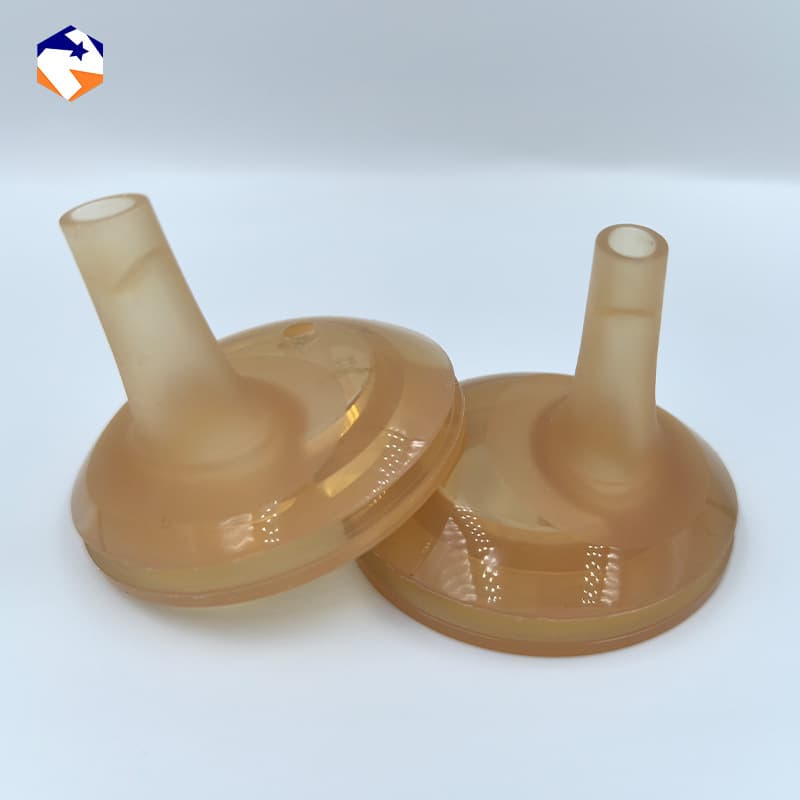 Children's pacifier for mother and baby, universal silicone anti-colic accessories, wide neck, bottle accessory 2