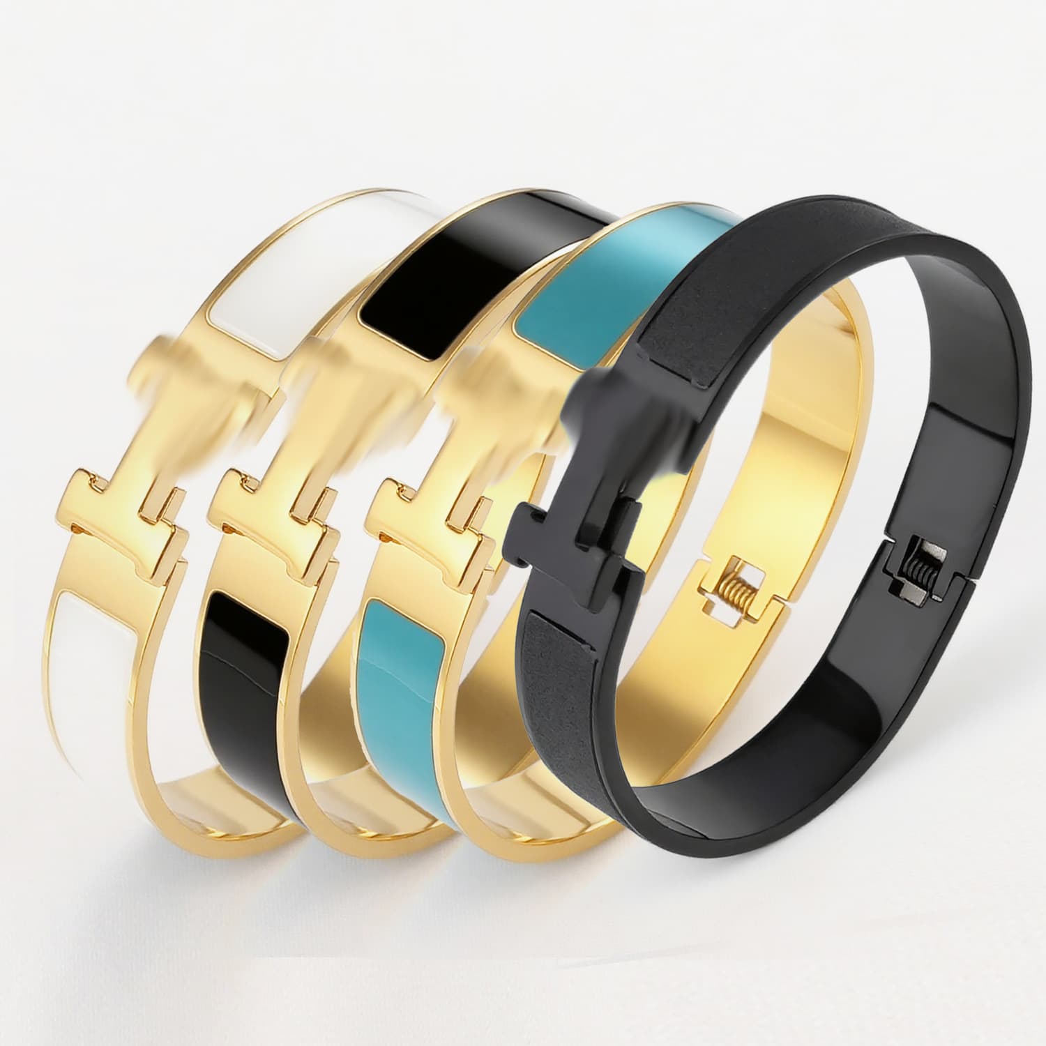 (Cross-border trading), bracelet, accessory, enamel, jewelry, European style, 12mm, does not fade 4