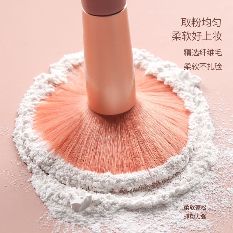 Small handheld brush for traveling, soft foundation, 8 pieces, (Physicals) 3