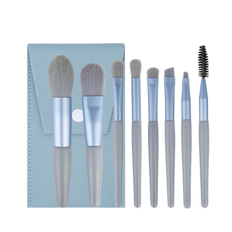 Small handheld brush for traveling, soft foundation, 8 pieces, (Physicals) 5