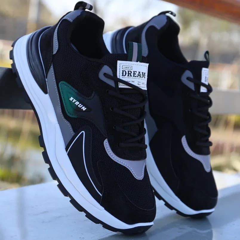 (Cross-border trading), running sneakers, breathable trend casual footwear for students, suitable for spring and autumn, soft sole 4