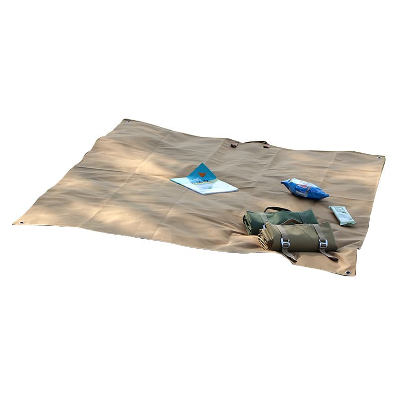 Travel tent for camping, waterproof wear-resistant handheld folding carpet for traveling, increased thickness, oxford cloth 5