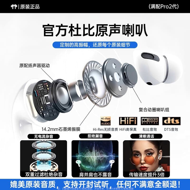Huaqiangbei New Four-5 Wireless Bluetooth Headset Noise Cancellation Extra Long Battery Endlessness Compatible with Android 4