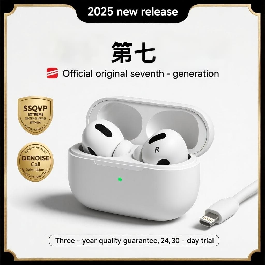 Huaqiangbei New Four-5 Wireless Bluetooth Headset Noise Cancellation Extra Long Battery Endlessness Compatible with Android 1