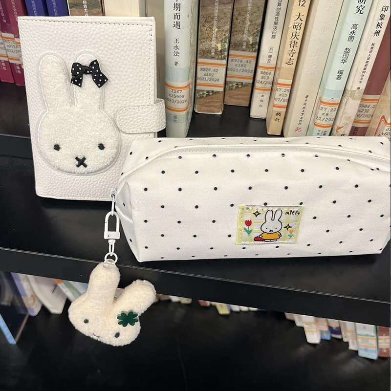 Fresh brand mint pencil case, capacious storage bag 3