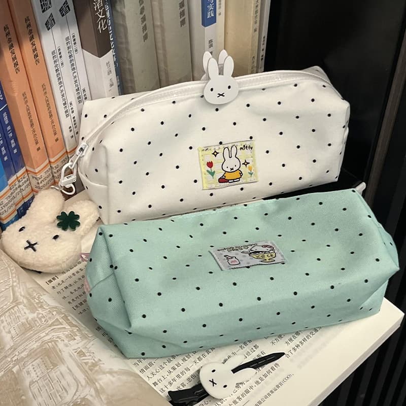 Fresh brand mint pencil case, capacious storage bag 1