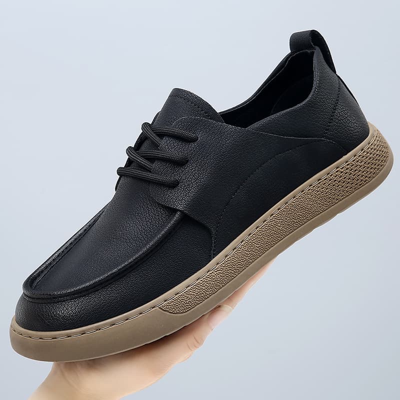 Men's shoes, retro non-slip breathable elite casual footwear, genuine leather, Spring/Fall 2026 model 1