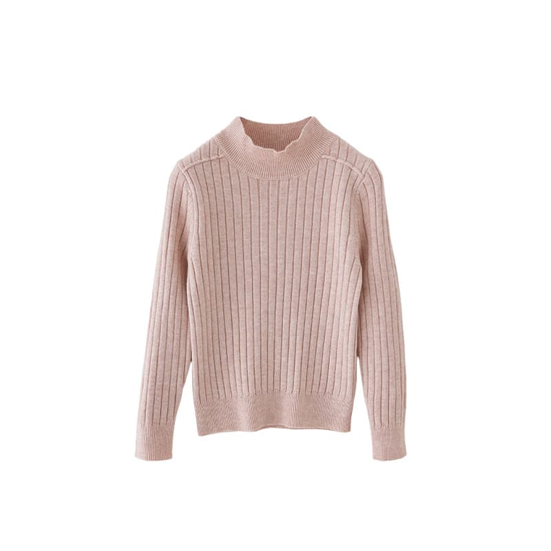 Demi-season knitted base sweater, for teenagers, western style 5