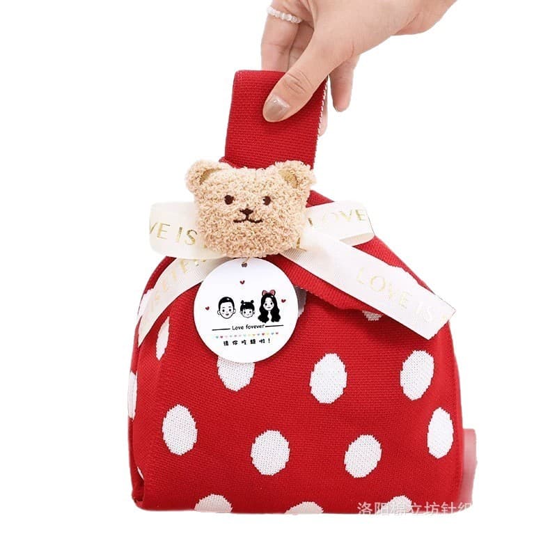 Baby full moon party souvenir birthday snack bag 100-day banquet souvenir handbag spree gift bag wedding candy bag 5