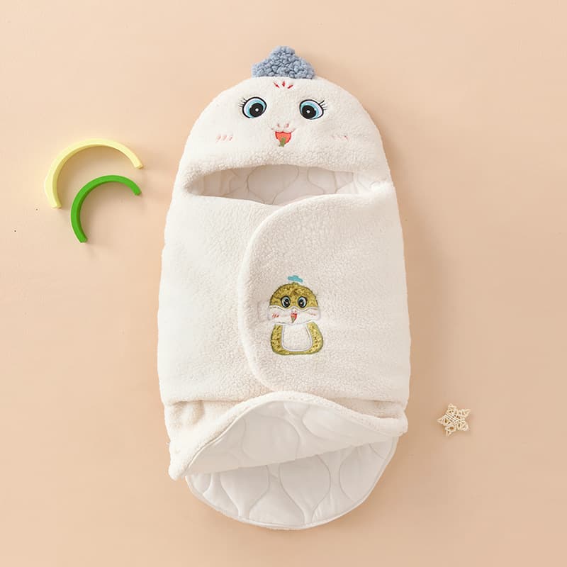 Children's winter duvet with zipper for new born to go out, sleeping bag, new collection, with a zipper 4