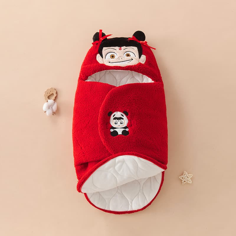 Children's winter duvet with zipper for new born to go out, sleeping bag, new collection, with a zipper 1