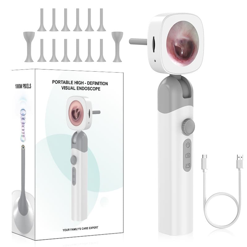 Endoscope Cross-border Otoscope Ear Camera High Definition Visual Otoscope Ear Speculum ENT Inspection Mirror 5