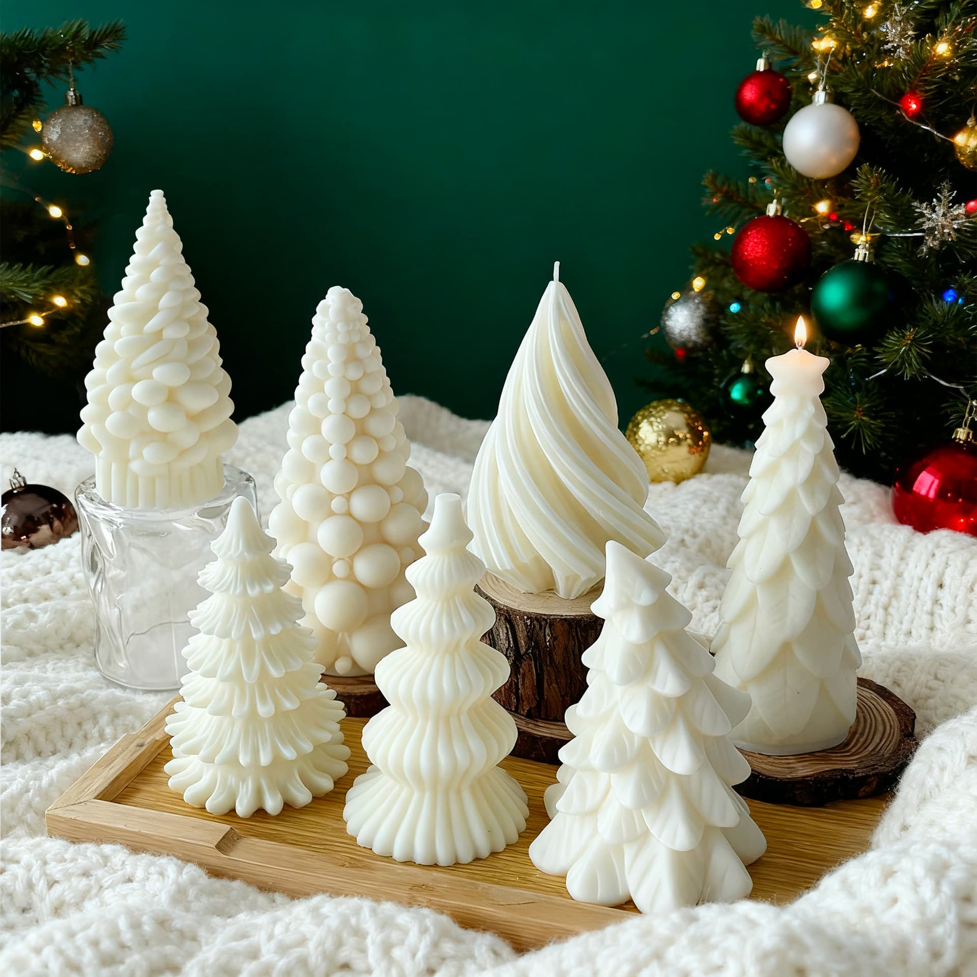 White aromatherapy, atmospheric diverse candle, Birthday gift 1