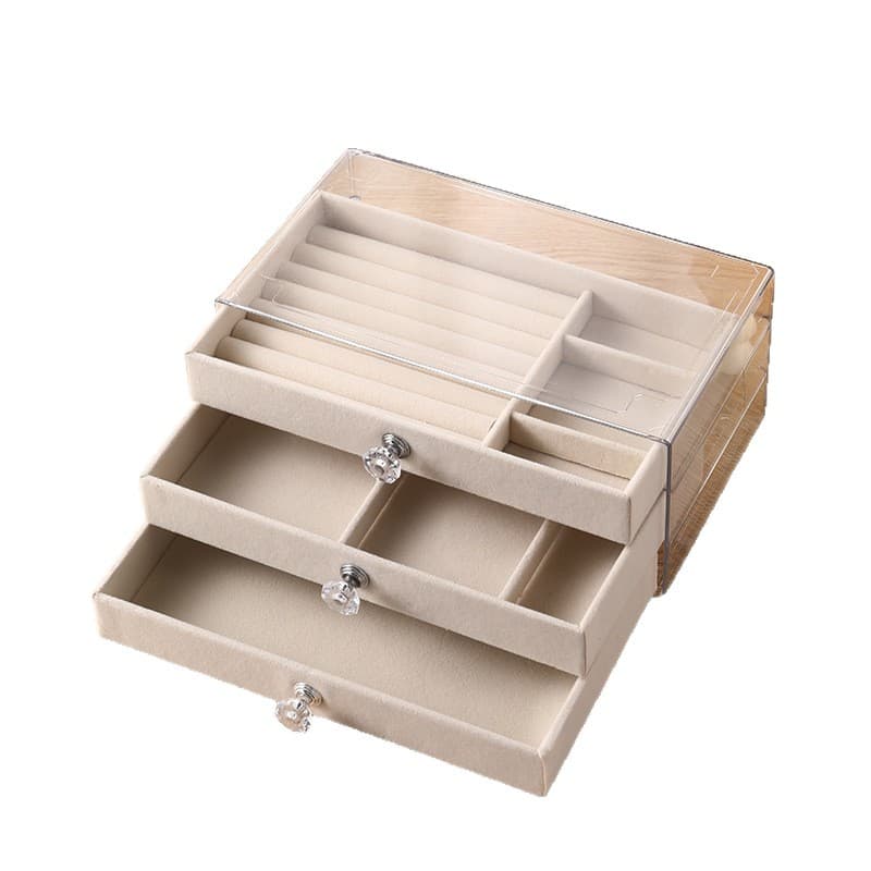 Storage system, storage box, acrylic jewelry, treasure chest, earrings, ring, necklace, accessory 5