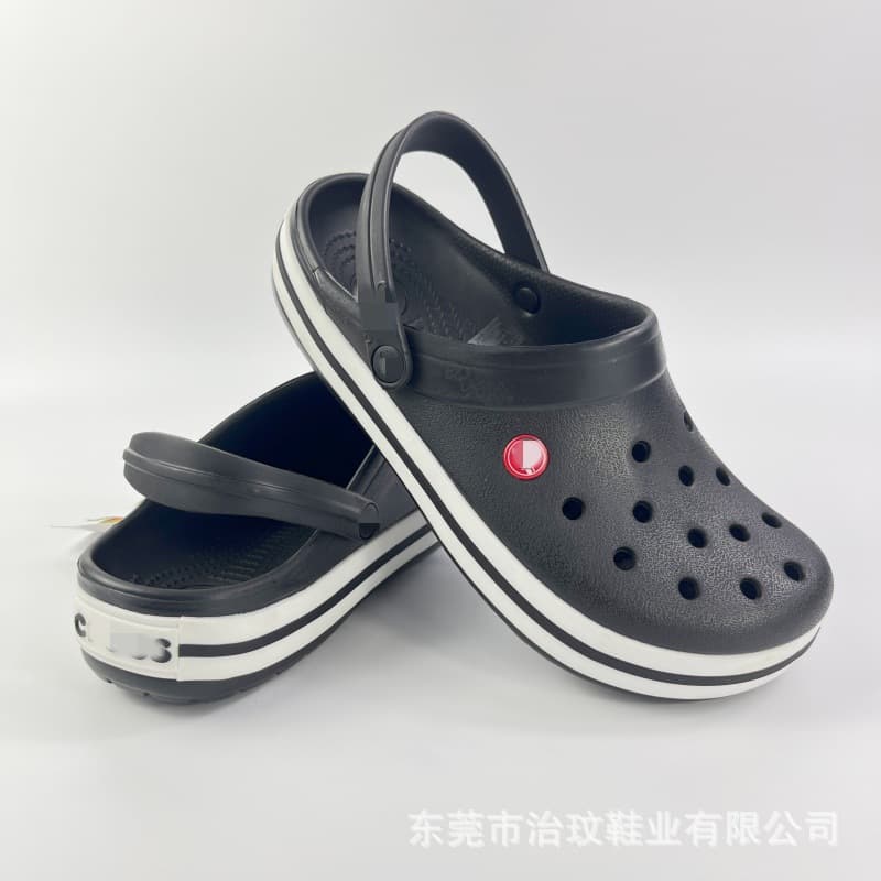 (Wholesale), Crocs-style slippers, beach footwear for men and women, casual non-slip sandals, for beloved, closed toe 3