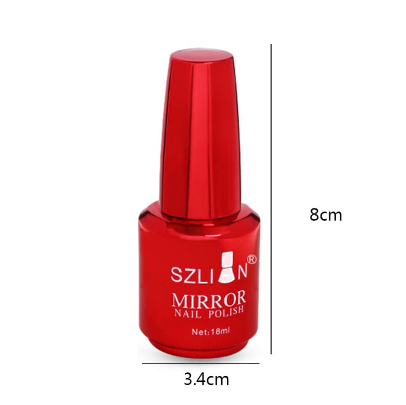 (Cross-border trading), nail polish for manicure, new collection, mirror effect, 18 ml, long-term effect 5