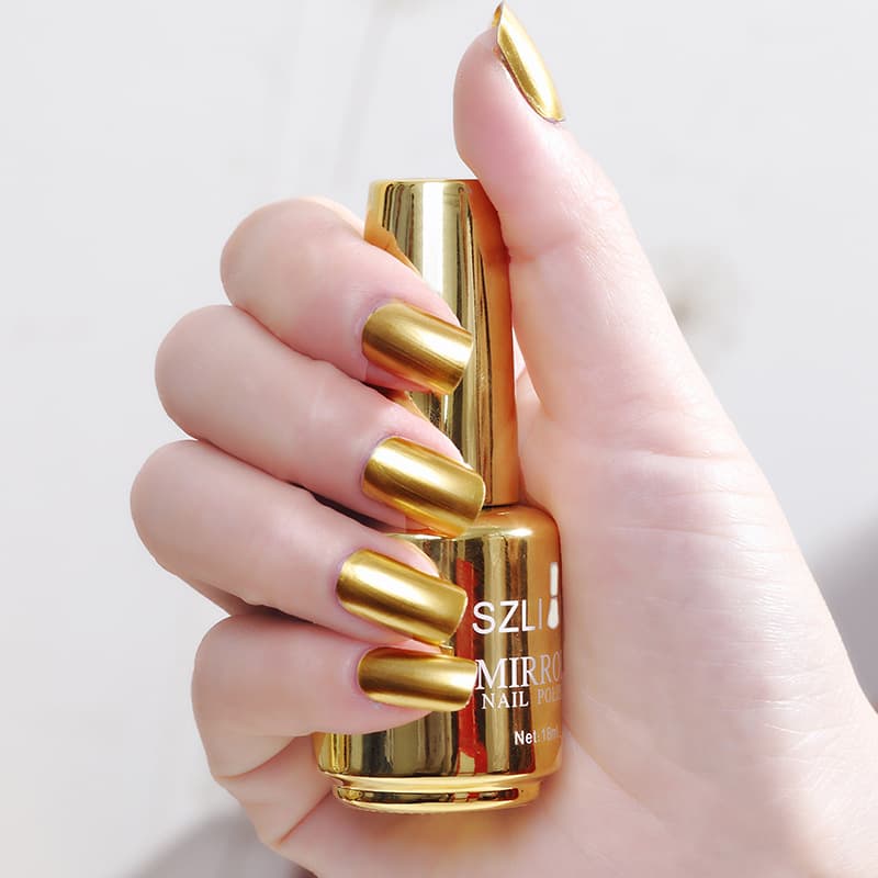 (Cross-border trading), nail polish for manicure, new collection, mirror effect, 18 ml, long-term effect 1