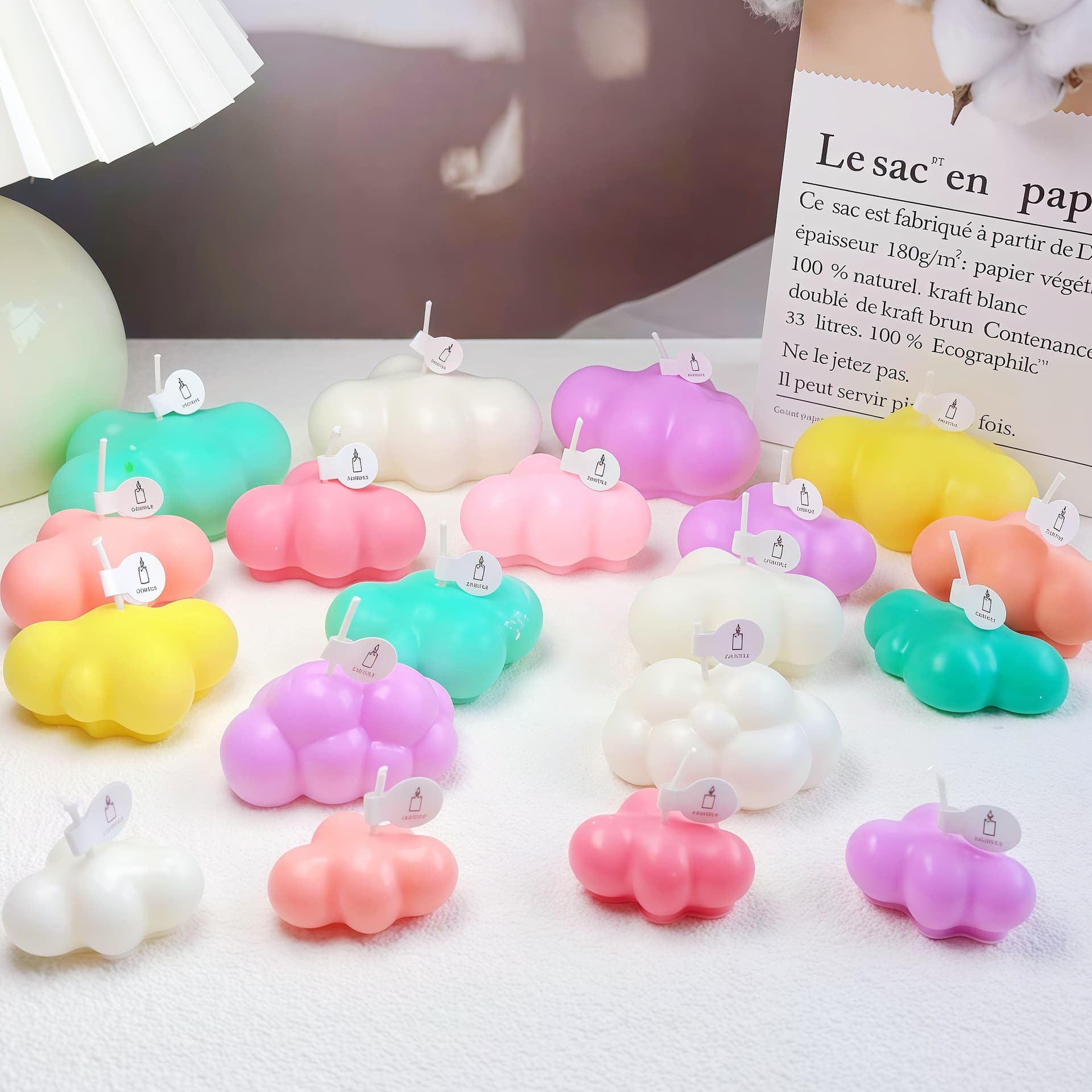 Creative aromatherapy, cute atmospheric candle, (Physicals)