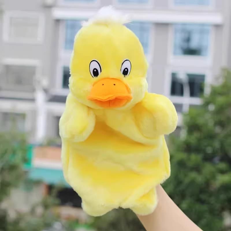 Cartoon hand puppet, gloves, doll, children's toy 3