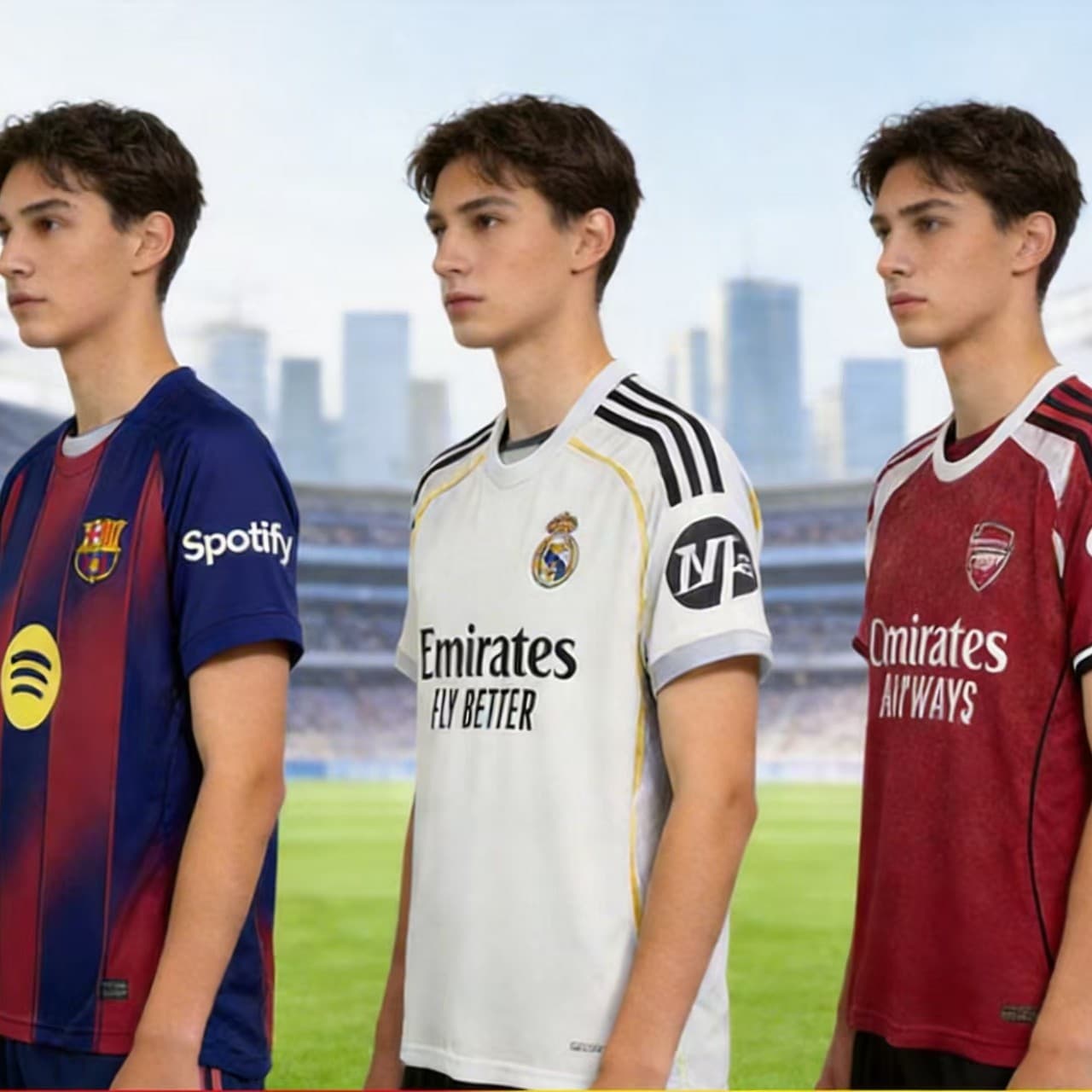25-26 Real Madrid Miami International Arsenal Bayern Marseille Barcelona AC Inter Milan jersey Riyadh football uniform 1