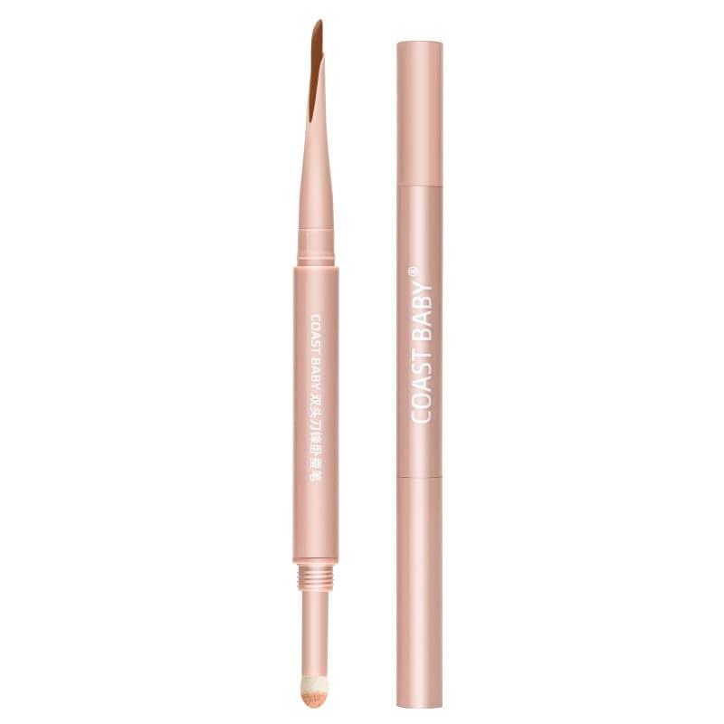 Double-sided brightening highlighter, eye shadow, eye pencil, liner, 2 in 1 5
