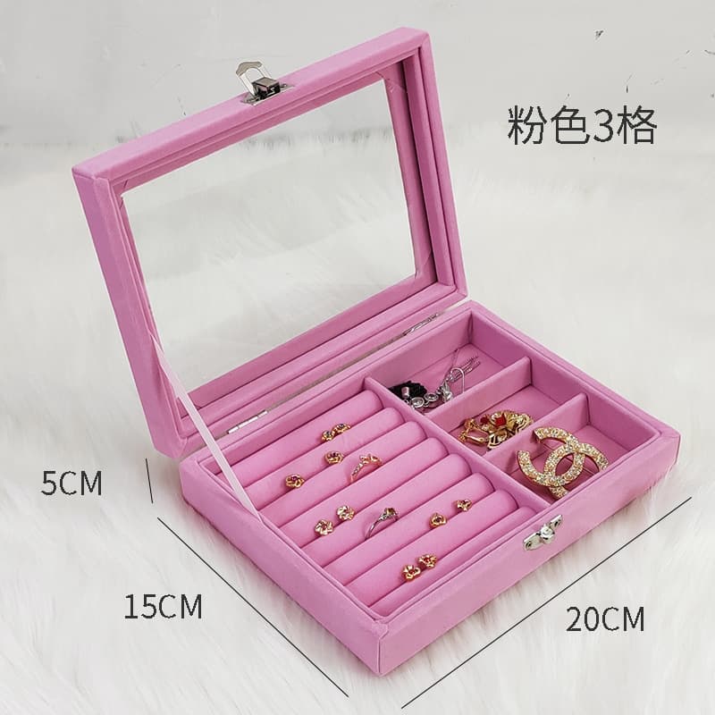 Small jewelry, treasure chest, ring, earrings, pendant, storage box, storage system, accessory, (Physicals) 6
