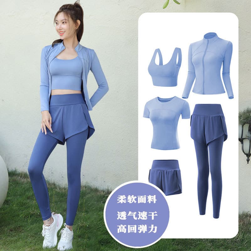 Yoga clothing, uniform, elite thin quick dry sports suit for gym, high-quality style, for running 2