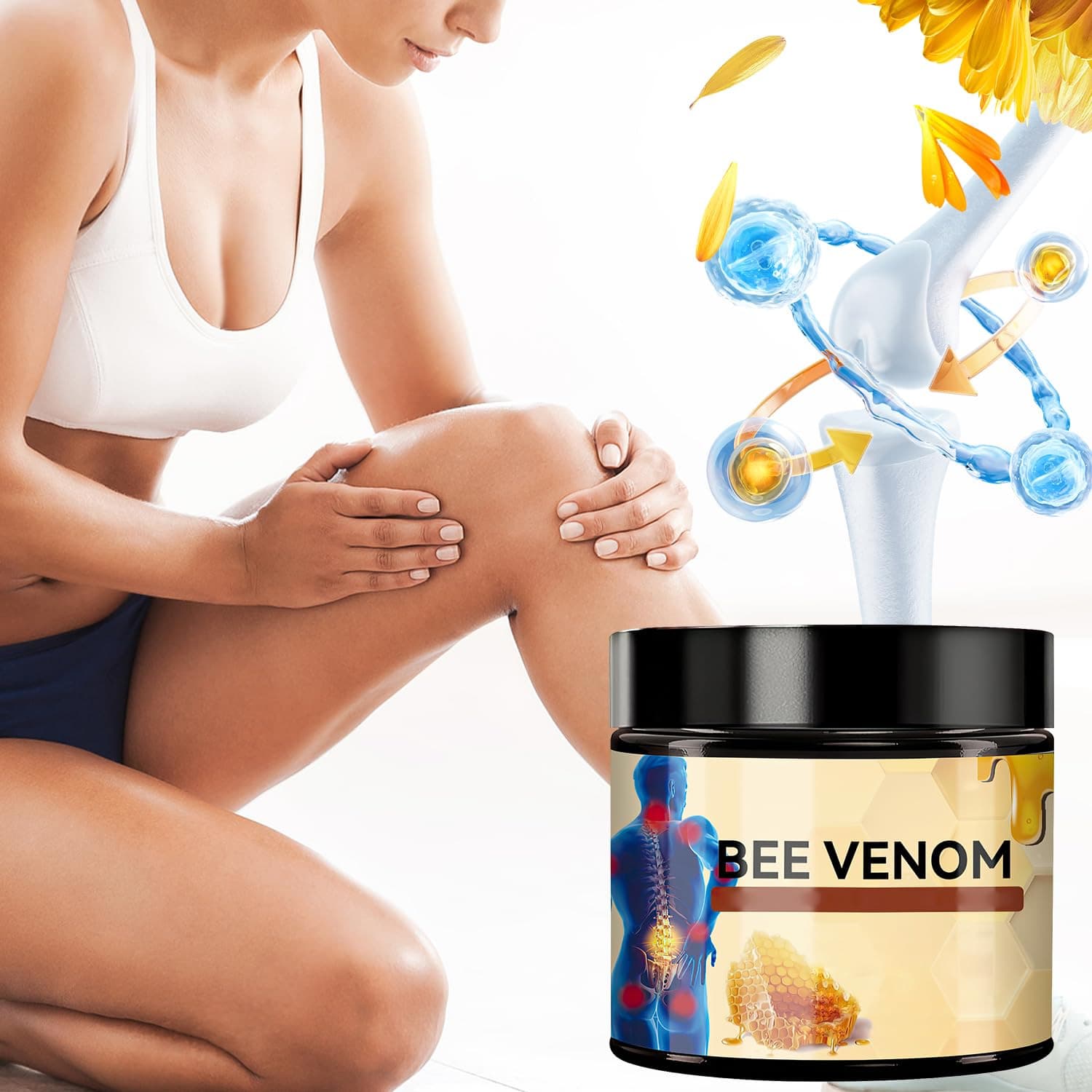 (Cross-border trading), soothing medical joint cream full body, English 3