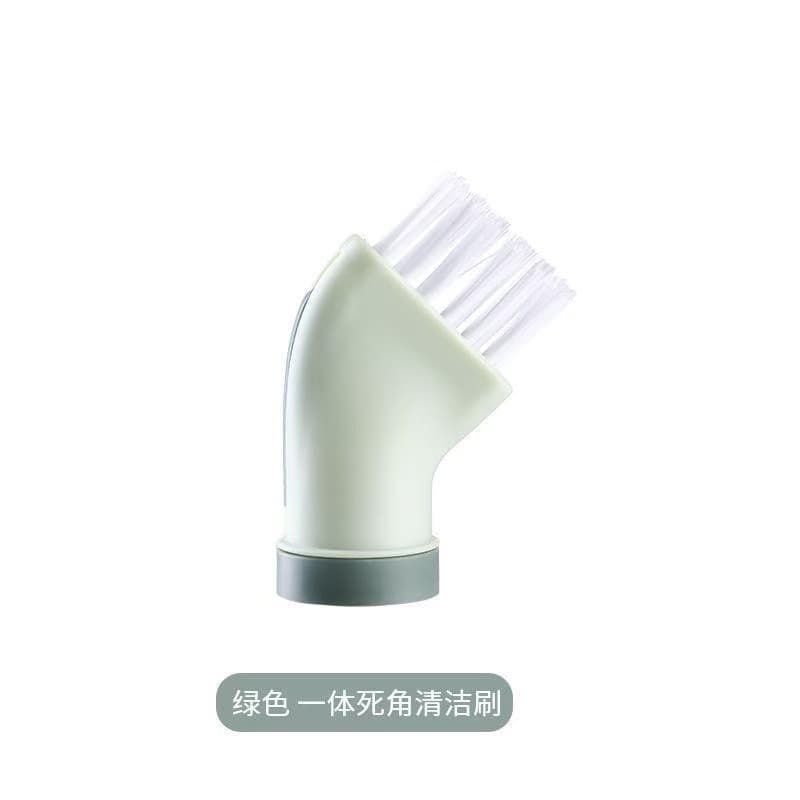 Household multifunctional cleaning brush can be connected to mineral water bottles, wet and dry cleaning brush, no dead corners and gaps, brush head 5