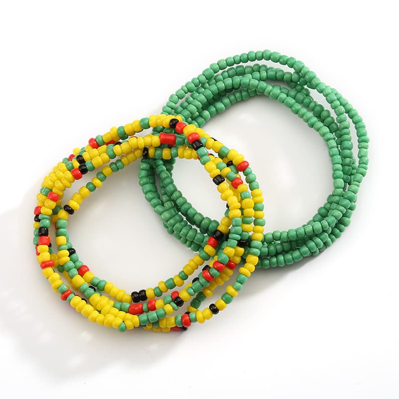 (Cross-border trading), sexy set, elastic belt, 2 pieces, boho style 4