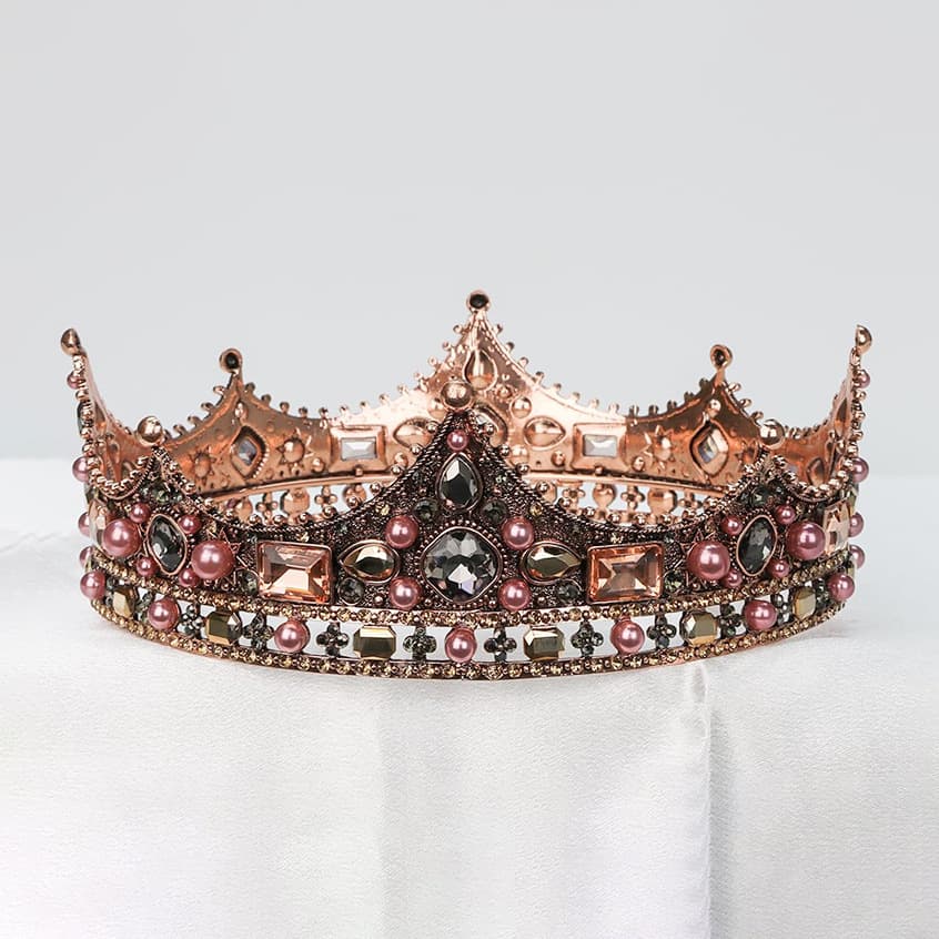 (Cross-border trading), crown, retro hair accessory, cosplay, dress up 1