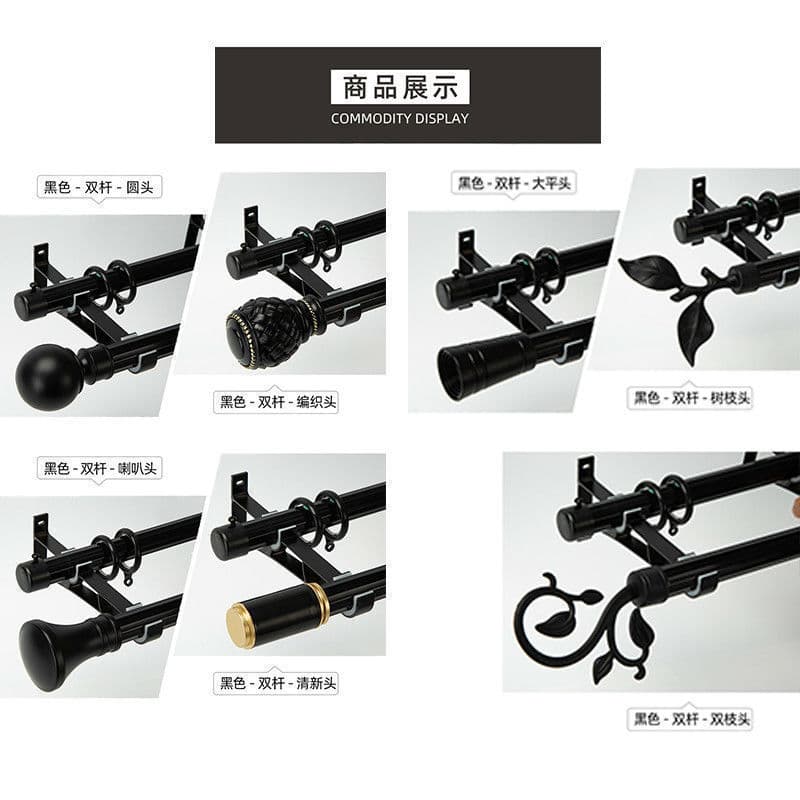 Black cloth, tubing, accessories, simple and elegant design 4