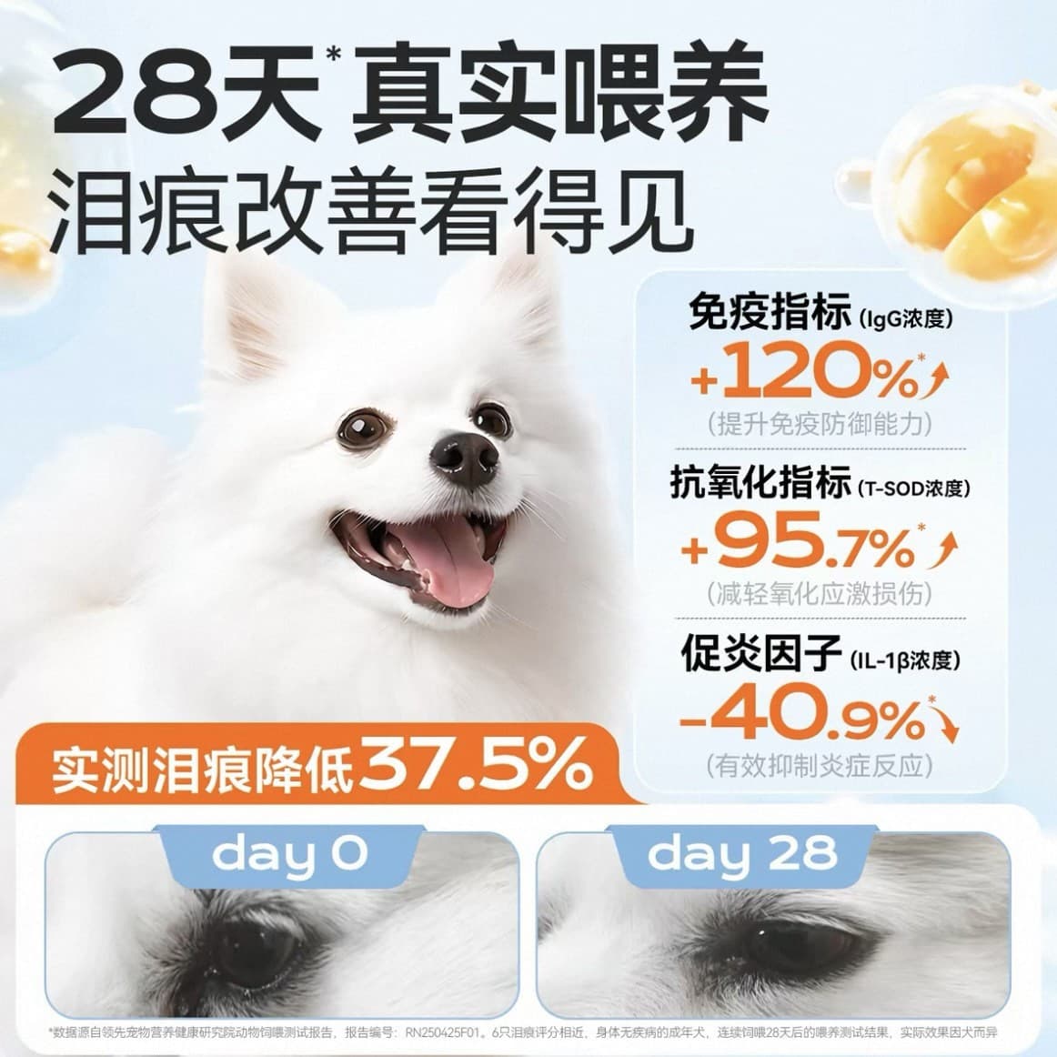 Fresh duck meat and pear low-temperature baked dog food to relieve tear stains Teddy Bichon full-price dog food for small and medium-sized dogs, young and old 4