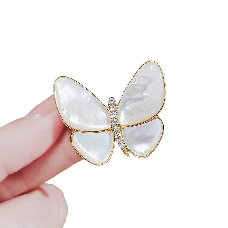Fashionable high-end brooch, sophisticated suit lapel pin, accessory, protective underware, pin, high-quality style, light luxury style 5