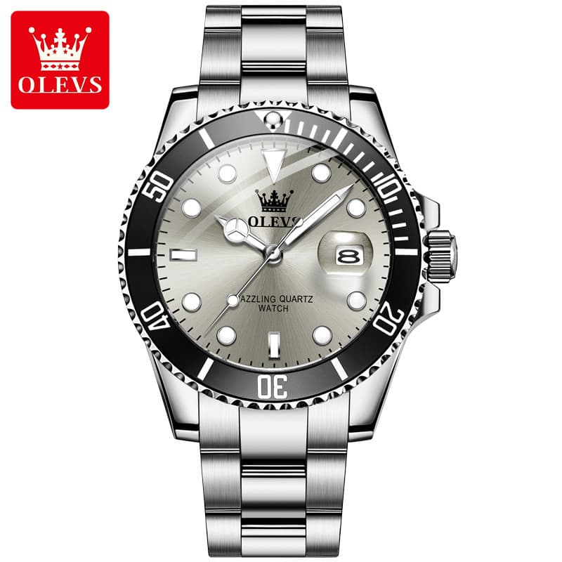 (Cross-border trading), quartz watches, lux swiss watch stainless steel, men's watch 8